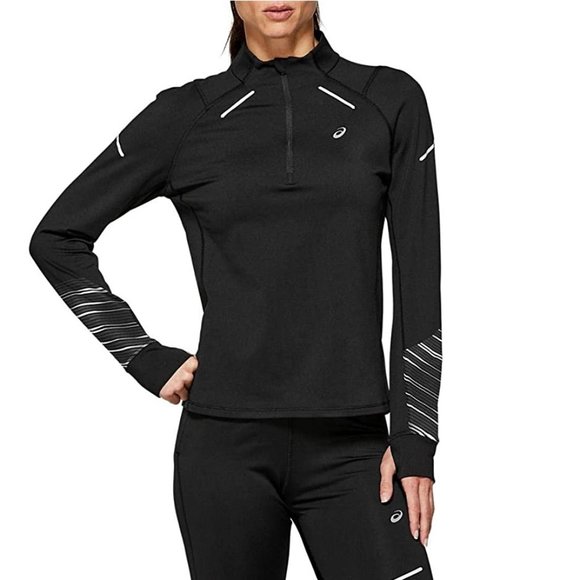 HOT Asics Clothing Asics 1/2 Zip ASICS Lite-Show Winter 1/2 Zip
